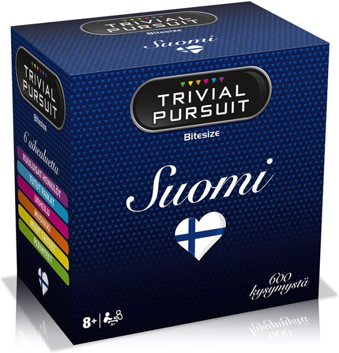 Trivial Pursuit - Finland, ytterligare frågor i gruppen LEGETØJ, BØRN & BABY / Spil / Brætspil hos TP E-commerce Nordic AB (C43909)