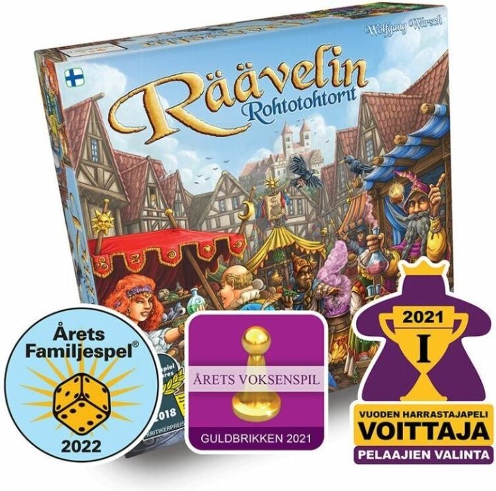 Räävelis örtläkare - brädspel i gruppen LEGETØJ, BØRN & BABY / Spil / Brætspil hos TP E-commerce Nordic AB (C43917)