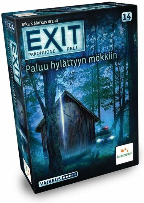 EXIT Återvänd till den övergivna stugan - escape room game, 2023 i gruppen LEGETØJ, BØRN & BABY / Legetøj / Brætspil / Familiespil hos TP E-commerce Nordic AB (C43919)
