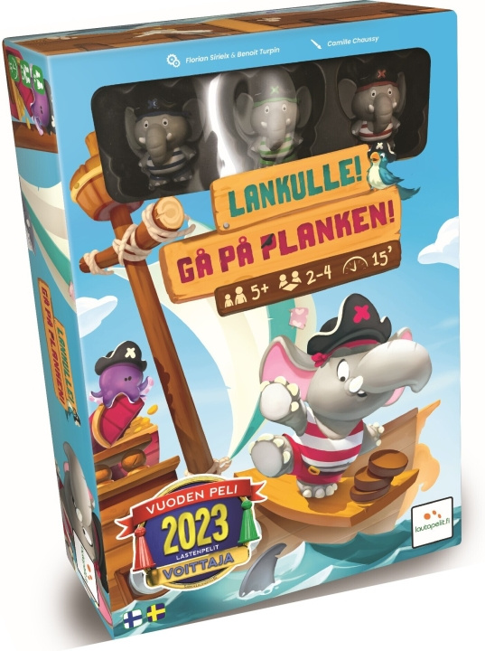 Gå på plankan! - barnspel i gruppen LEGETØJ, BØRN & BABY / Legetøj / Brætspil / Familiespil hos TP E-commerce Nordic AB (C43920)