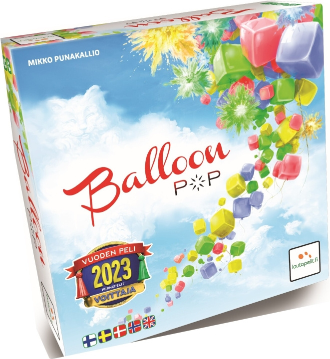 Ballongpop - familjespel i gruppen LEGETØJ, BØRN & BABY / Spil / Brætspil hos TP E-commerce Nordic AB (C43921)
