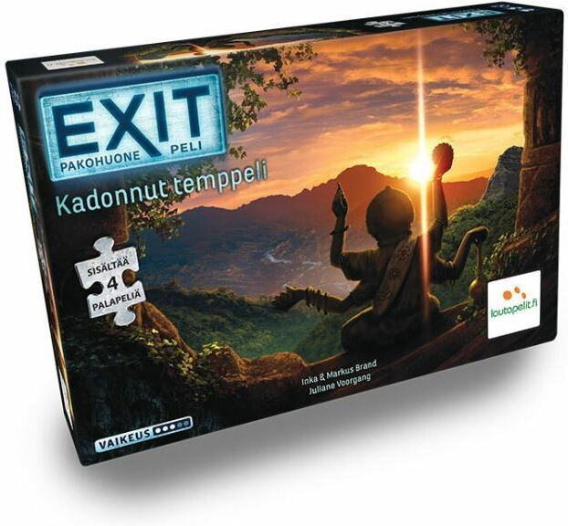 EXIT Puzzle The Lost Temple - escape room pussel i gruppen LEGETØJ, BØRN & BABY / Legetøj / Brætspil / Familiespil hos TP E-commerce Nordic AB (C43926)