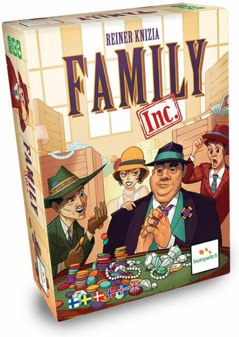Family Inc - familjespel i gruppen LEGETØJ, BØRN & BABY / Legetøj / Brætspil / Familiespil hos TP E-commerce Nordic AB (C43929)