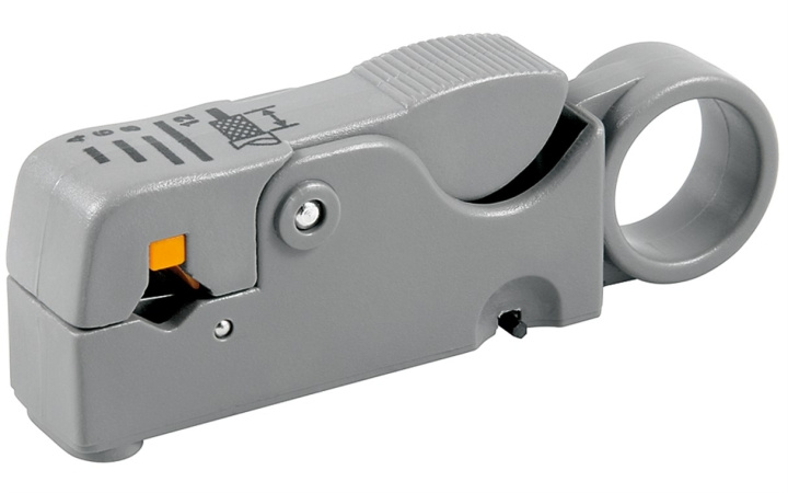 Fixpoint Kabelskalare med 2 skärblad skalningslängd: min. 4 mm, 6 mm, 8 mm och max. 12 mm i gruppen HJEM, HUS & HAVE / Værktøj / Øvrigt værktøjer og tilbehør hos TP E-commerce Nordic AB (C43941)