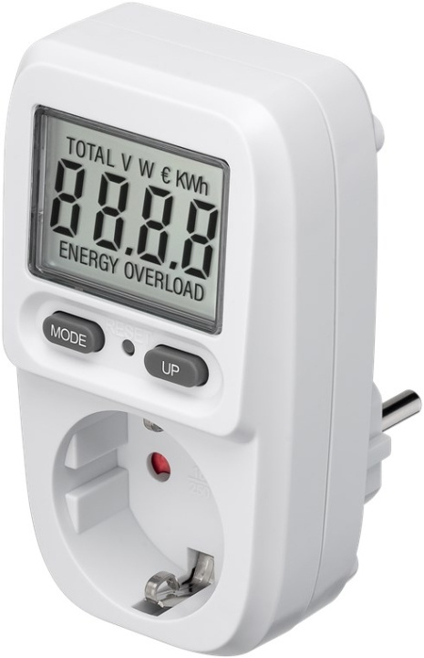 Goobay Digital energimätare Basic för mätning av energiförbrukningen för elektriska hushållsapparater i gruppen HJEM, HUS & HAVE / Smart hjem / Energimåler hos TP E-commerce Nordic AB (C44113)