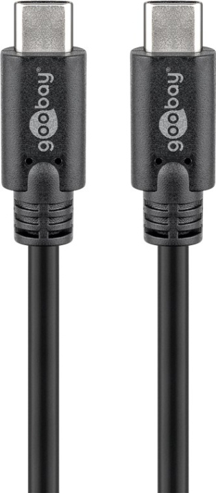 Goobay Sync & Charge SuperSpeed USB-C™-kabel (USB 3.2 Gen 1), USB-PD, 1,5 m USB-C™ plugg > USB-C™ plugg i gruppen SMARTPHONES & TABLETS / Opladere og kabler / Kabler / Kabler Type C hos TP E-commerce Nordic AB (C44138)