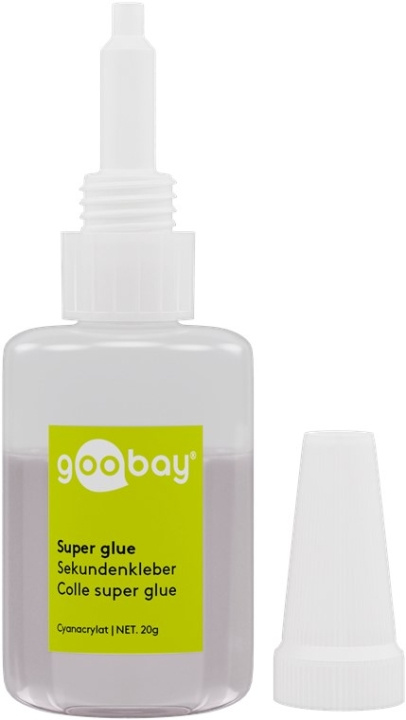Goobay Superlim 20 g lämplig för många substrat i gruppen HJEM, HUS & HAVE / Kontorartikler / Tape/Lim hos TP E-commerce Nordic AB (C44175)