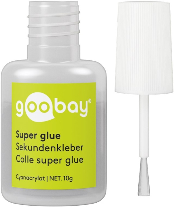 Goobay Superlim 10 g lämplig för många substrat i gruppen HJEM, HUS & HAVE / Kontorartikler / Tape/Lim hos TP E-commerce Nordic AB (C44176)