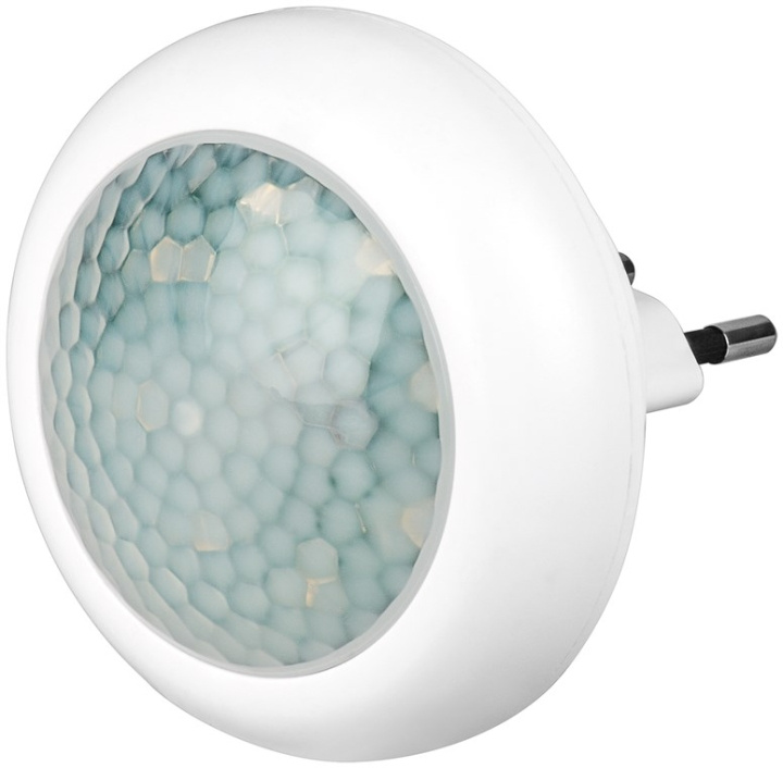 Goobay Kompakt LED-nattljus med rörelsedetektor kallvit, 120° detektion, 5 m räckvidd, för inomhusbruk (IP20) i gruppen HJEMMEELEKTRONIK / Lys / Natlamper hos TP E-commerce Nordic AB (C44239)