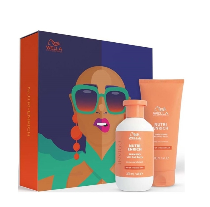 Wella Professionals Invigo Nutri Enrich Christmas Box 2023 i gruppen SKØNHED & HELSE / Gaveæske / Gaveæske til hende hos TP E-commerce Nordic AB (C44334)