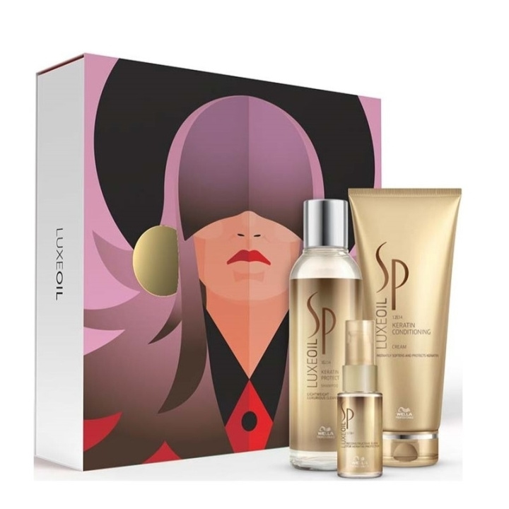 Wella SP Classic LuxeOil Christmas Box 2023 i gruppen SKØNHED & HELSE / Gaveæske / Gaveæske til hende hos TP E-commerce Nordic AB (C44336)