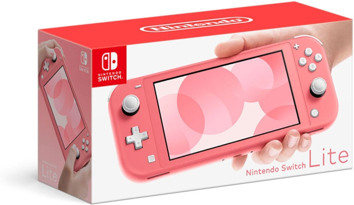 Nintendo Switch Lite spelkonsol, rosa i gruppen HJEMMEELEKTRONIK / Spilkonsoller og tilbehør / Nintendo Switch / Spilkonsoller hos TP E-commerce Nordic AB (C44469)