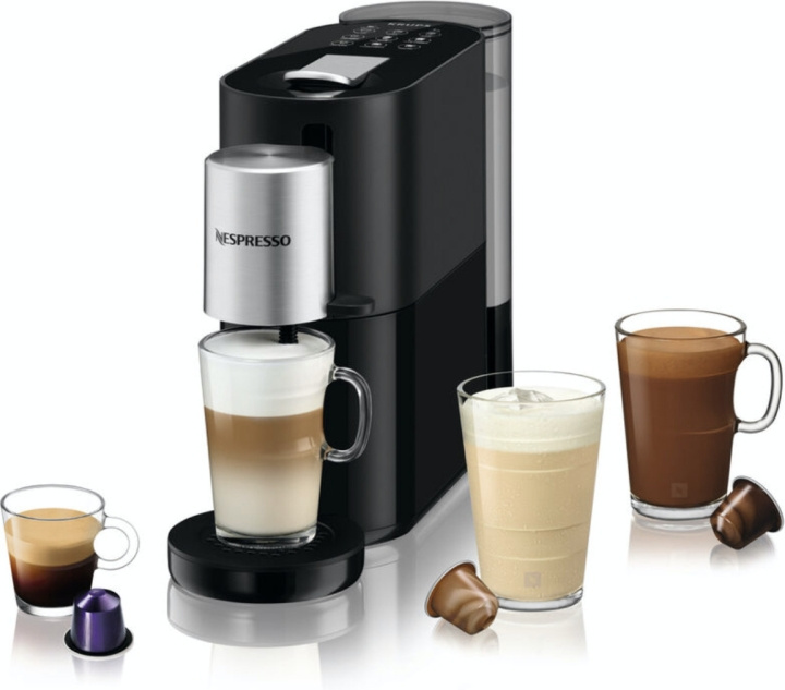 Krups Nespresso Atelier - Kapselmaskin, Svart i gruppen HJEM, HUS & HAVE / Husholdningsapparater / Kaffe og espresso / Kaffemaskiner hos TP E-commerce Nordic AB (C44489)