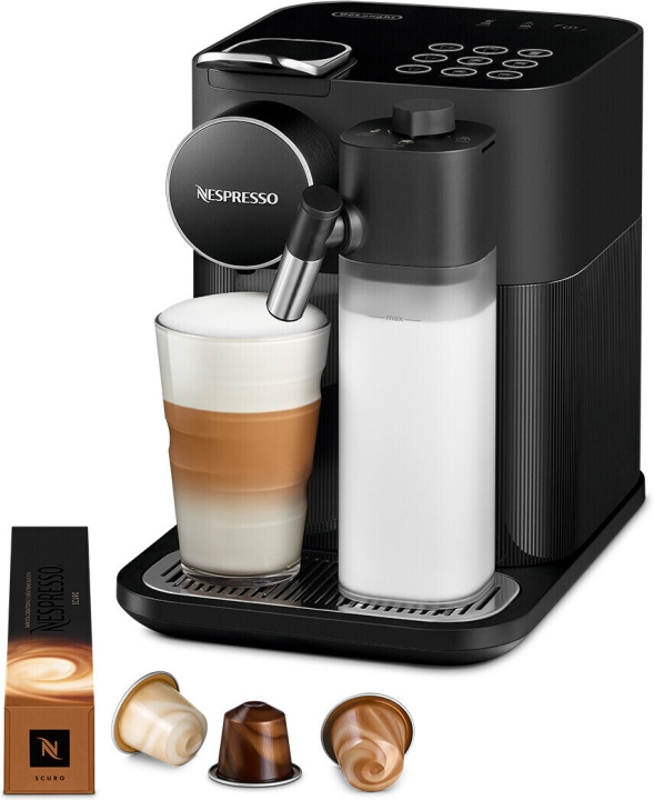 DeLonghi Nespresso Gran Lattissima EN640.B Kapselmaskin i gruppen HJEM, HUS & HAVE / Husholdningsapparater / Kaffe og espresso / Kaffemaskiner hos TP E-commerce Nordic AB (C44532)