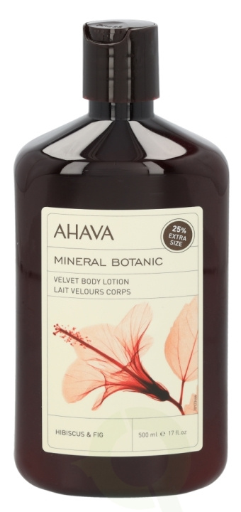 Ahava Mineral Botanic Body Lotion 500 ml Hibiscus & Fig / Velvet i gruppen SKØNHED & HELSE / Hudpleje / Kropspleje / Body lotion hos TP E-commerce Nordic AB (C44625)