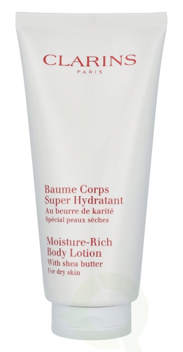 Clarins Moisture-Rich Body Lotion 200 ml With Shea Butter - For Dry Skin i gruppen SKØNHED & HELSE / Hudpleje / Kropspleje / Body lotion hos TP E-commerce Nordic AB (C44660)