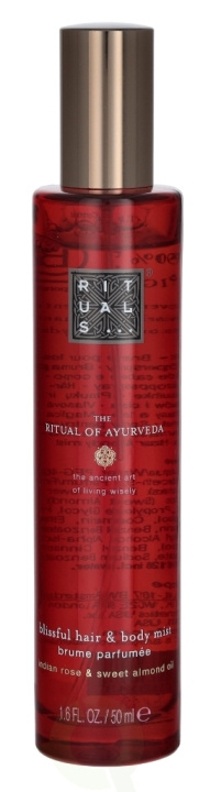 Rituals Ayurveda Hair & Body Mist 50 ml Indian Rose & Sweet Almond Oil i gruppen SKØNHED & HELSE / Hudpleje / Kropspleje / Bodymist hos TP E-commerce Nordic AB (C44781)