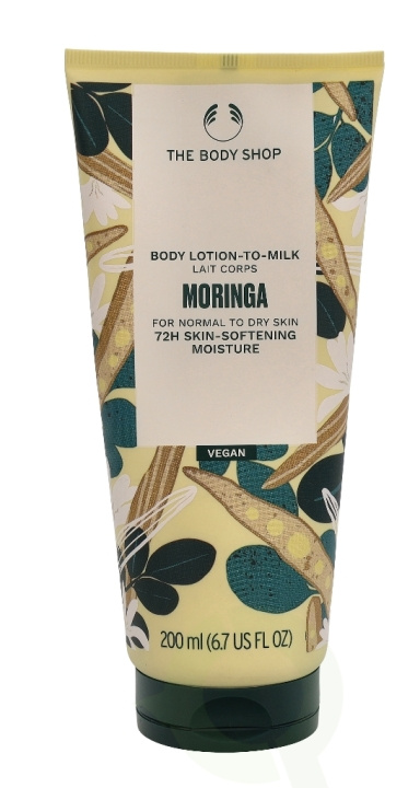 The Body Shop Body Lotion-To-Milk 200 ml Moringa i gruppen SKØNHED & HELSE / Hudpleje / Kropspleje / Body lotion hos TP E-commerce Nordic AB (C44802)