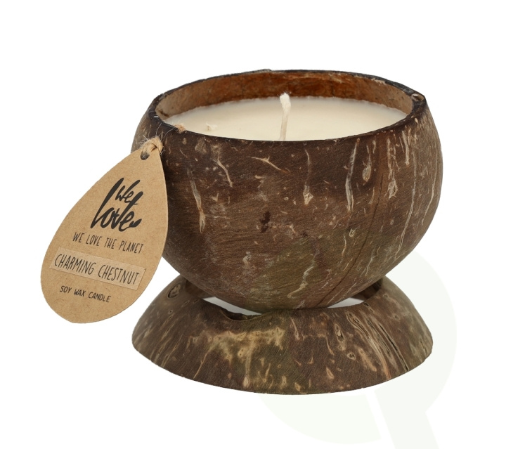 We Love The Planet Coconut Soywax Candle 200 gr Charming Chestnut i gruppen SKØNHED & HELSE / Duft & Parfume / Øvrig duft / Duftlys hos TP E-commerce Nordic AB (C44818)