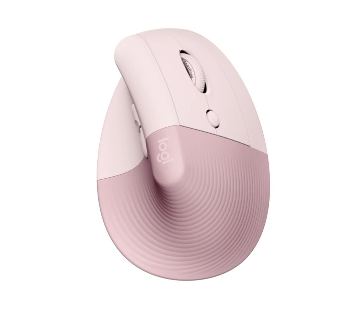 Logitech Lift Right Vertical Ergonomic Mouse, Rose/Dark Rose i gruppen COMPUTERTILBEHØR / Mus og tastatur / Mus / Ledningsfri hos TP E-commerce Nordic AB (C44938)