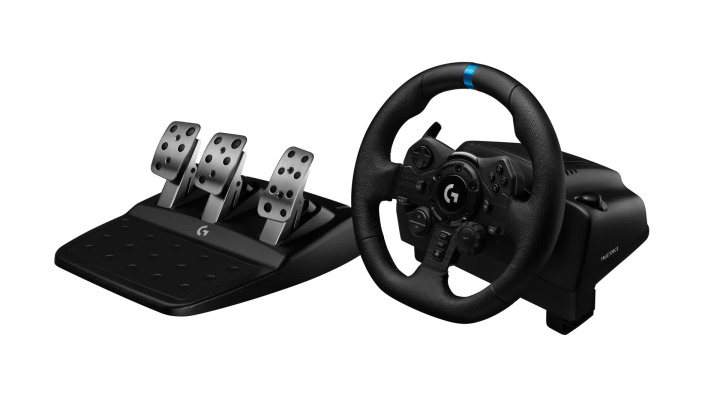 Logitech G923 TRUEFORCE Racing Wheel (PS5/PS4/PC) i gruppen COMPUTERTILBEHØR / GAMING / Gaming tilbehør hos TP E-commerce Nordic AB (C44943)