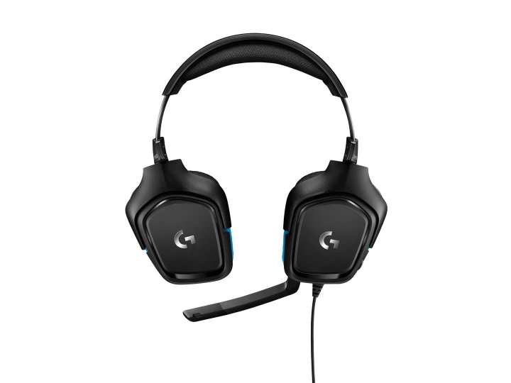 Logitech G432 Gaming Headset Leatherette, Black i gruppen COMPUTERTILBEHØR / GAMING / Headset hos TP E-commerce Nordic AB (C44955)