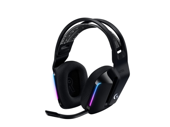 Logitech G733 LIGHTSPEED Wireless RGB Gaming Headset, Black i gruppen COMPUTERTILBEHØR / GAMING / Headset hos TP E-commerce Nordic AB (C44956)