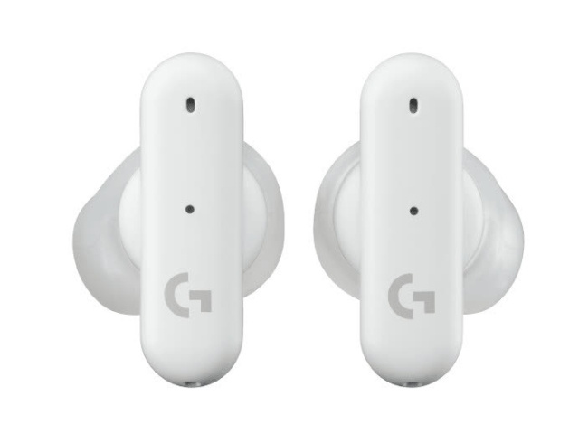 Logitech FITS True Wireless Gaming Earbuds, White i gruppen COMPUTERTILBEHØR / GAMING / Gaming tilbehør hos TP E-commerce Nordic AB (C44971)