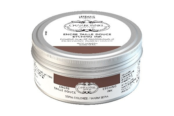 LB Charbonnel Charbo Etchink Ink 200Ml Warm Sepia 120 i gruppen SPORT, FRITID & HOBBY / Hobby / Mal & Tegn / Kunstnerfarver / Printing inks hos TP E-commerce Nordic AB (C45077)