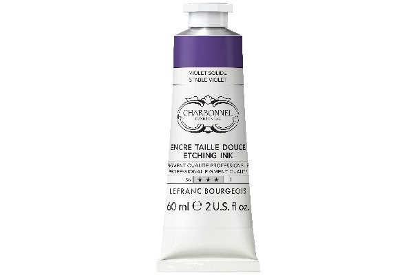 LB Charbonnel Charbo Ink 60Ml Perm Violet 628 i gruppen SPORT, FRITID & HOBBY / Hobby / Mal & Tegn / Kunstnerfarver / Printing inks hos TP E-commerce Nordic AB (C45099)