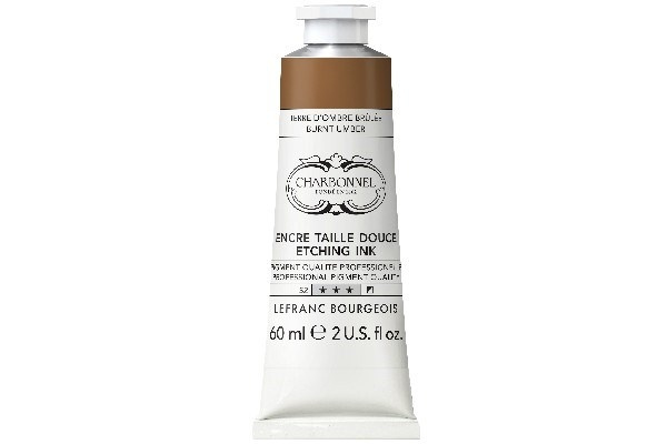 LB Charbonnel Charbo Ink 60Ml Burnt Umber 477 i gruppen SPORT, FRITID & HOBBY / Hobby / Mal & Tegn / Kunstnerfarver / Printing inks hos TP E-commerce Nordic AB (C45115)