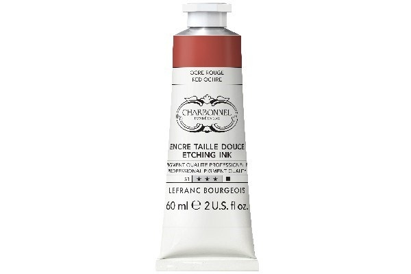 LB Charbonnel Charbo Ink 60Ml Red Ochre 306 i gruppen SPORT, FRITID & HOBBY / Hobby / Mal & Tegn / Kunstnerfarver / Printing inks hos TP E-commerce Nordic AB (C45117)