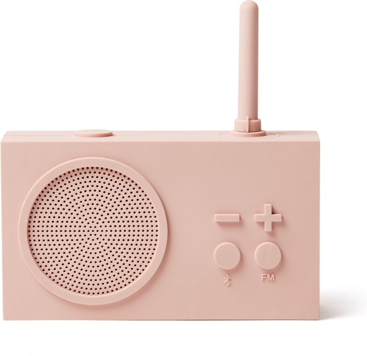 Lexon Tykho3 -FM-radio Bluetooth-yhteydellä, vaaleanpunainen i gruppen HJEMMEELEKTRONIK / Lyd & billede / Hjemmebiograf, HiFi & Bærbar / Radio og vækkeure / Radio hos TP E-commerce Nordic AB (C45195)
