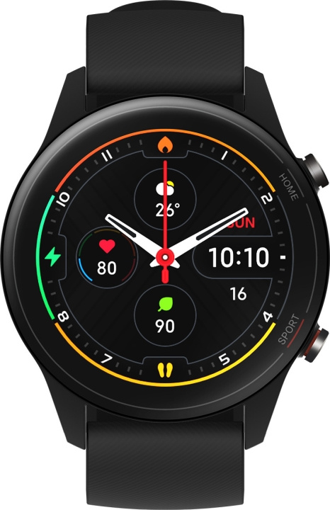 Xiaomi Mi Watch -urheilukello, musta i gruppen SPORT, FRITID & HOBBY / Smartwatch & Aktivitetsmåler / Smartwatches hos TP E-commerce Nordic AB (C45212)