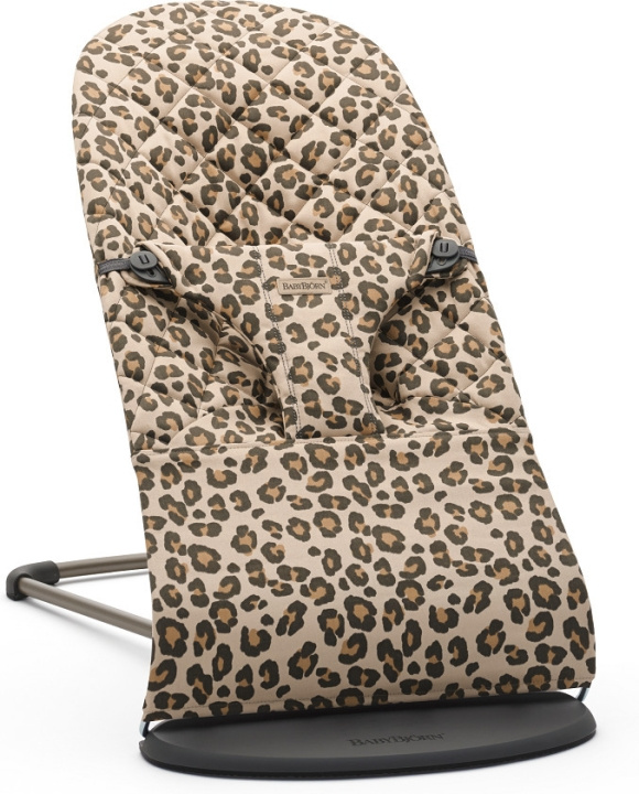 BabyBjörn Bliss sitter, Leopard Beige, bomull i gruppen LEGETØJ, BØRN & BABY / Børneværelse / Børnemøbler hos TP E-commerce Nordic AB (C45214)