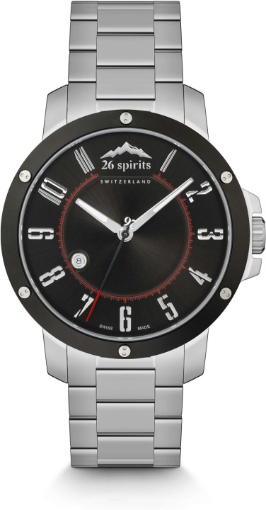 26 Spirits The Black Silver Swan Armbandsur, 42mm i gruppen SPORT, FRITID & HOBBY / Accessories / Ure hos TP E-commerce Nordic AB (C45275)