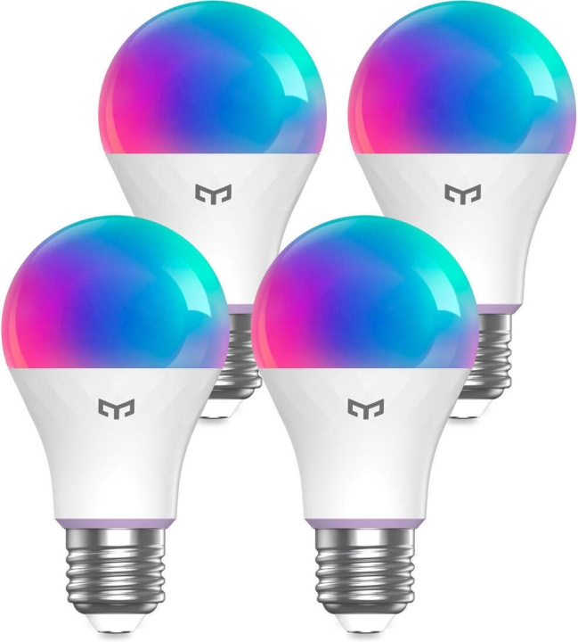 Yeelight LED Smart Bulb W4 Lite Flerfärgad smart lampa, E27, 4-pack i gruppen HJEMMEELEKTRONIK / Lys / LED lamper hos TP E-commerce Nordic AB (C45386)