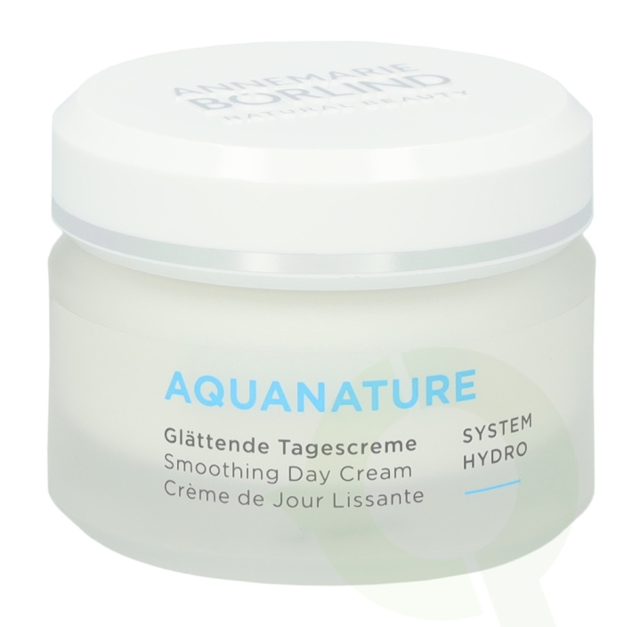 Annemarie Borlind Aquanature Smoothing Day Cream Jar 50 ml i gruppen SKØNHED & HELSE / Hudpleje / Ansigt / Ansigtscreme hos TP E-commerce Nordic AB (C45781)