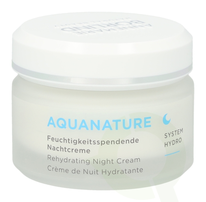 Annemarie Borlind Aquanature Rehydrating Night Cream 50 ml i gruppen SKØNHED & HELSE / Hudpleje / Ansigt / Ansigtscreme hos TP E-commerce Nordic AB (C45782)