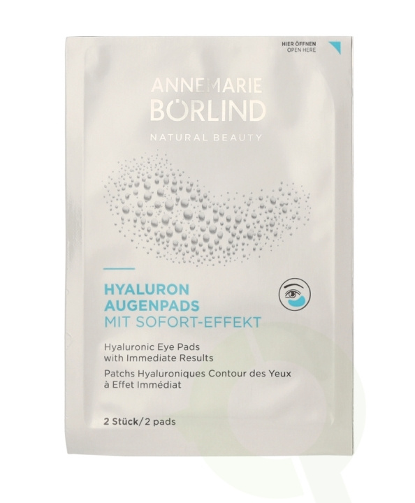 Annemarie Borlind Hyalluronic Eye Pads 14.88 gr 6x2 pcs i gruppen SKØNHED & HELSE / Hudpleje / Ansigt / Øjne hos TP E-commerce Nordic AB (C45823)