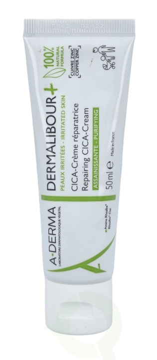A-Derma Dermalibour+ Repairing Cica-Cream 50 ml i gruppen SKØNHED & HELSE / Hudpleje / Ansigt / Dagcreme hos TP E-commerce Nordic AB (C45862)