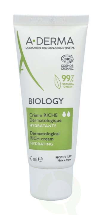A-Derma Biology Dermatological Rich Cream 40 ml i gruppen SKØNHED & HELSE / Hudpleje / Ansigt / Dagcreme hos TP E-commerce Nordic AB (C45877)