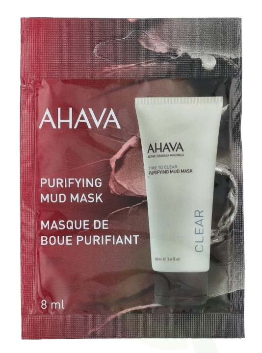 Ahava T.T.C. Purifying Mud Mask 8 ml i gruppen SKØNHED & HELSE / Hudpleje / Ansigt / Masker hos TP E-commerce Nordic AB (C45988)