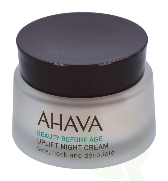 Ahava Beauty Before Age Uplift Night Cream 50 ml Face, Neck and Decollete i gruppen SKØNHED & HELSE / Hudpleje / Ansigt / Ansigtscreme hos TP E-commerce Nordic AB (C45995)