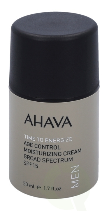 Ahava Men T.T.E. Age Control Moisturizing Cream SPF15 50 ml i gruppen SKØNHED & HELSE / Hudpleje / Ansigt / Dagcreme hos TP E-commerce Nordic AB (C46035)