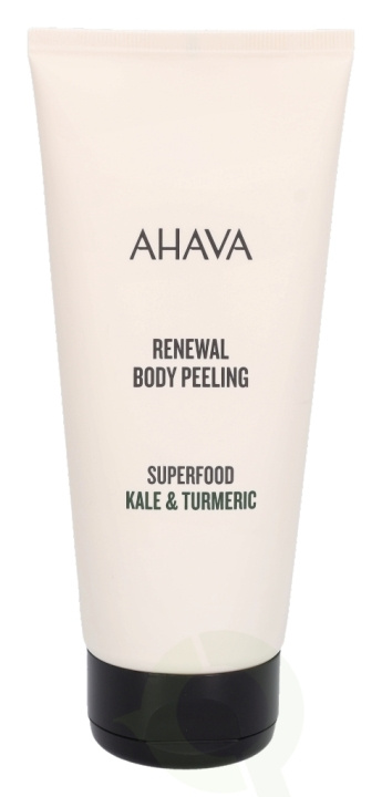 Ahava Renewal Body Peeling Kale & Turmeric 200 ml i gruppen SKØNHED & HELSE / Hudpleje / Ansigt / Ansigtscreme hos TP E-commerce Nordic AB (C46065)