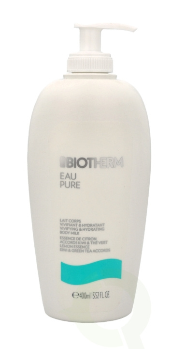 Biotherm Eau Pure Vivifying Perfumed Body Milk 400 ml Hydratas - Refreshes - Tones i gruppen SKØNHED & HELSE / Hudpleje / Kropspleje / Body lotion hos TP E-commerce Nordic AB (C46144)