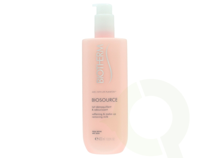 Biotherm Biosource Softening & Makeup Removing Milk 400 ml Dry Skin i gruppen SKØNHED & HELSE / Makeup / Makeup fjerner hos TP E-commerce Nordic AB (C46147)