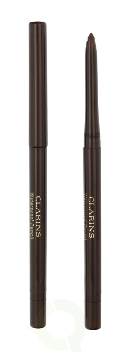 Clarins Waterproof Long Lasting Eyeliner Pencil 0.29 gr #02 Chestnut i gruppen SKØNHED & HELSE / Makeup / Øjne og øjenbryn / Eyeliner / Kajal hos TP E-commerce Nordic AB (C46251)