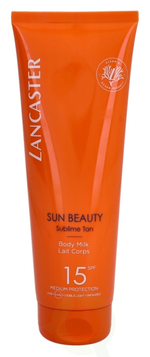 Lancaster Sun Beauty Sublime Tan Body Milk SPF15 250 ml i gruppen SKØNHED & HELSE / Hudpleje / Kropspleje / Body lotion hos TP E-commerce Nordic AB (C46381)